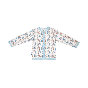 Кофточка Кролики цветная 