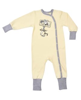 Растущий комбинезон Селфи экрю