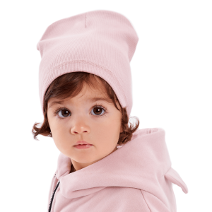 Комплект шапок 2 шт.:розовый, лиловый.