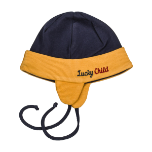 Шапочка синяя Мужички