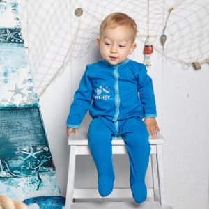 Комбинезон Крабики синий