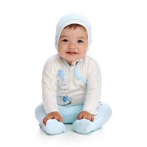 Ползунки Селфи голубые