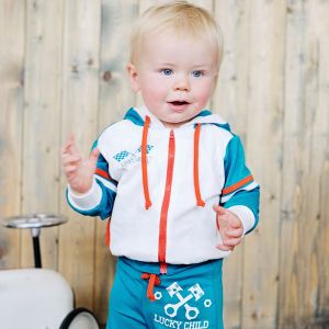 Кофточка на молнии Формула 1 футер