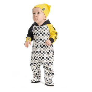 Комбинезон Пазл футер набивной