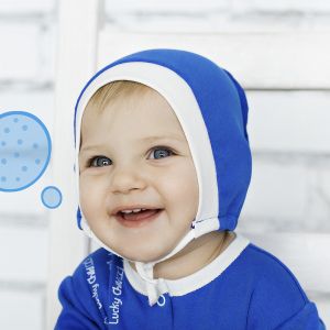 Чепчик синий