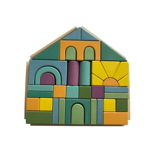 Конструктор КоТаГрад  маленький домик с арками