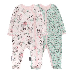 Комплект комбинезонов Зайки и зайчики 2 шт.