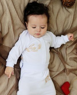 Кофточка Ангелочки белая Кофточка Ангелочки белая