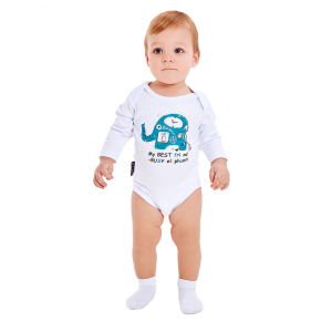 Комплект боди с длинным рукавом Бизиборд 3 шт.