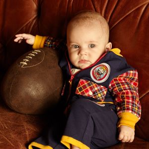 Кофточка на молнии Мужички футер