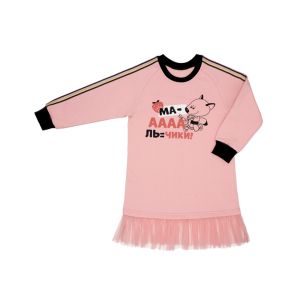 Платье МИ-МИ-МИШКИ© розовое