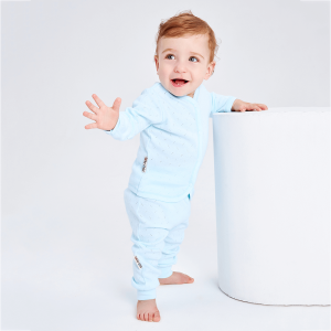 Кофточка Ажур голубая