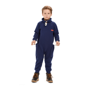 Комбинезон Быстрее ветра темно-синий футер