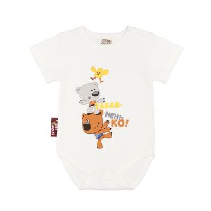 Боди МИ-МИ-МИШКИ© «Забавненько» молочный