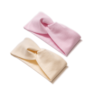 Комплект повязок 2 шт.: розовая, экрю.