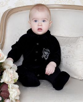 Комбинезон с капюшоном Велюр Комбинезон с капюшоном Велюр