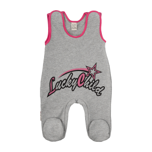 Ползунки Lucky child из футера девочка