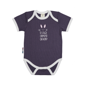 Боди Милые кролики серый Боди Милые кролики серый