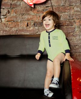 Боди Basic Sport жёлтый