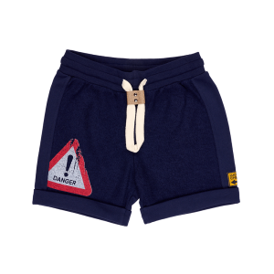 Шорты Трафик футер синие