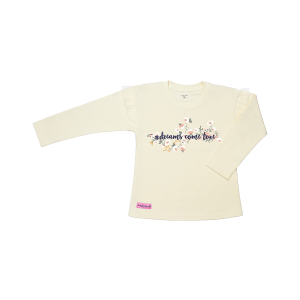 Толстовка Мечты исполняются футер бежевая