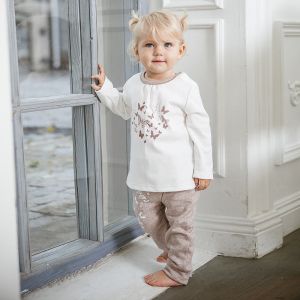 Комплект футболок с длинным рукавом Дюймовочка 3 шт.