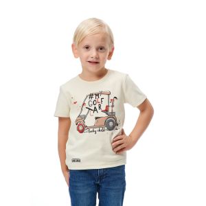 Футболка Golf car дымчатая Футболка Golf car дымчатая