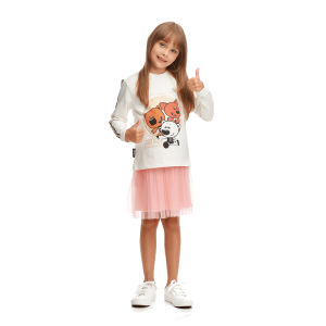 Платье и толстовка (комплект) МИ-МИ-МИШКИ©