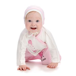 Чепчик Селфи розовый