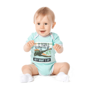 Боди Крокодилы мятный