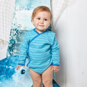 Боди с длинным рукавом Крабики