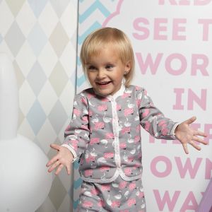 Кофточка Лебединое озеро цветная