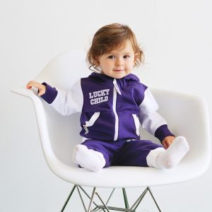 Комплект детский: куртка с капюшоном и брюки  Комплект детский: куртка с капюшоном и брюки