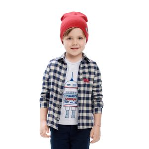 Сорочка Больше пространства синяя