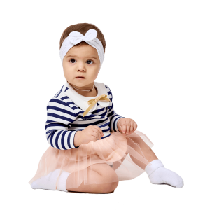 Боди с юбочкой Мадемуазель длинный рукав