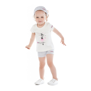 Футболка Любимая девочка Лето молочная Футболка Любимая девочка Лето молочная