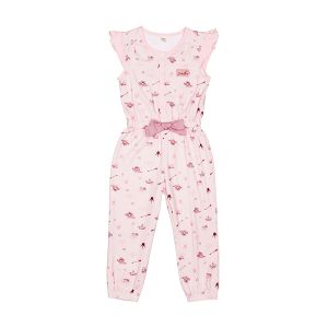 Комбинезон Принцесса Сказки розовый без рукавов