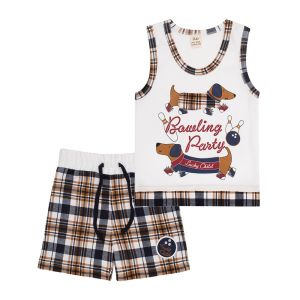 Пижама Боулинг майка и шорты