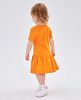 Фото 1 Платье Цветочки оранжевое