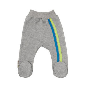 Ползунки с лампасами из футера мальчик