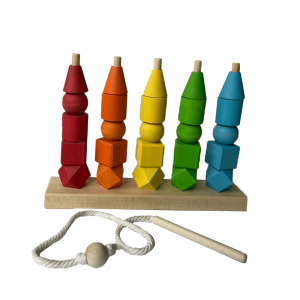 Сортер-шнуровка КоТаГрад фигуры на палочках