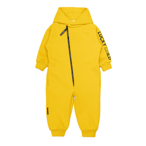 Комбинезон с ушками карри футер 1+