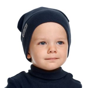 Шапка синяя кашкорсе