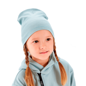 Комплект шапок 2 шт.: розовая зелёная.