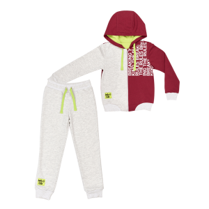 Спортивный костюм куртка и брюки бордовый