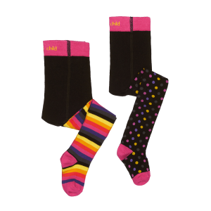 Комплект колготок Счастливя звезда горошек 2 шт.