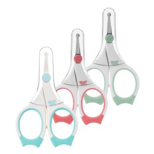 Маникюрные ножницы ROXY-KIDS с прорезиненными ручками