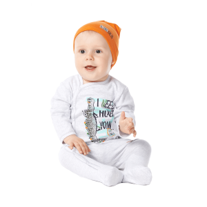 Комбинезон Крокодилы серый Комбинезон Крокодилы серый