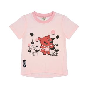 Футболка МИ-МИ-МИШКИ© светло-розовая