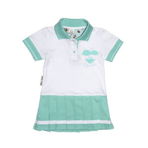 Платье мятное Поло